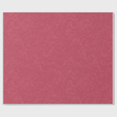 Deep pink  textured swirling  pattern cadeaupapier (Vlak)