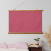 Deep pink  textured swirling  pattern hangend wandkleed (Slaapkamer)