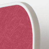 Deep pink textured swirling pattern pickleball paddle (Links Detail)