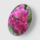 Deep Pink Vanda Orchid Ronde Klok (Hoek)