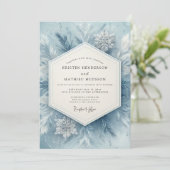 Deep Plum Peony Romance Wedding Kaart (Staand voorkant)