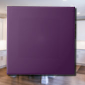 Deep Plum Solid Color | Klassiek Elegant Tegeltje