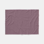 Deep Purple Fleece Deken (Voorkant (Horizontaal))