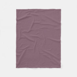 Deep Purple Fleece Deken