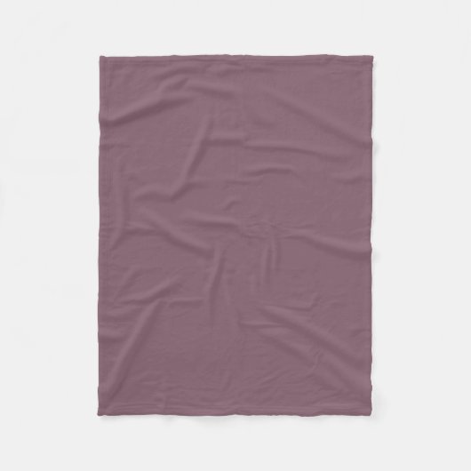 Deep Purple Fleece Deken (Voorkant)