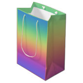 Deep Rainbow Gradient Cft Bag Medium Cadeauzakje (Voorkant Gekanteld)