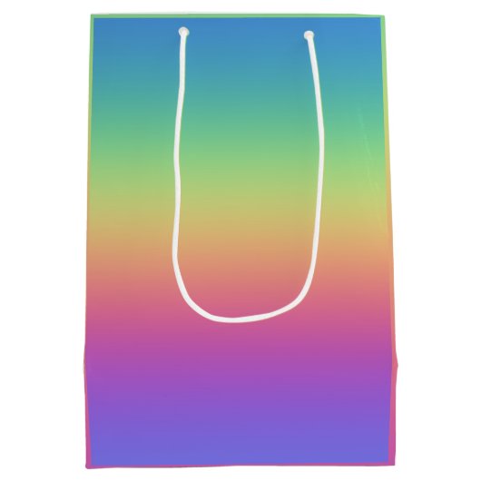 Deep Rainbow Gradient Cft Bag Medium Cadeauzakje (Achterkant)