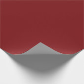 Deep red cadeaupapier (Hoek)