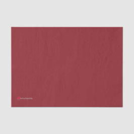 Deep Red Decoupage Matching Tissuepapier