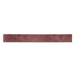 Deep Red Faux Linen Satijnen Lint