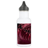 Deep Red Fractal Waterfles (Links)