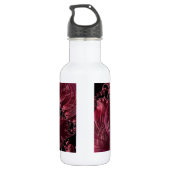 Deep Red Fractal Waterfles (Achterkant)