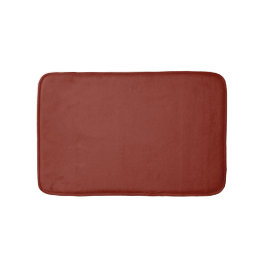 Deep Red Herfst Herfst Seizoen Effen Kleur Badmat