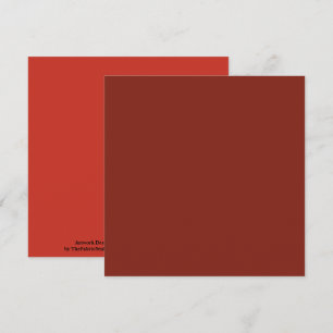Deep Red Herfst Herfst Seizoen Effen Kleur Kaart