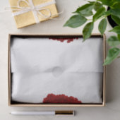  Deep Red Hydrangea Flower Floral Tissuepapier (Geschenk)