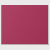 Deep Red Merlot Wine Solid Cadeaupapier (Vlak)