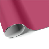 Deep Red Merlot Wine Solid Cadeaupapier (Rol Hoek)