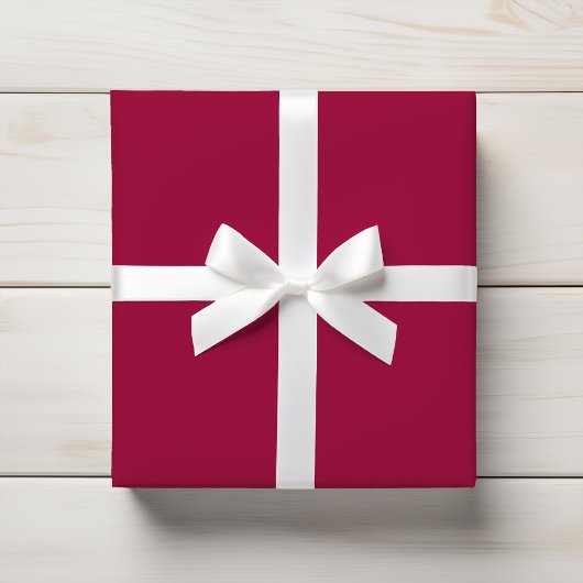 Deep Red Merlot Wine Solid Cadeaupapier