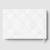 Deep Red Rose Bloemenbruiloft - Gastenboek (Achterkant)