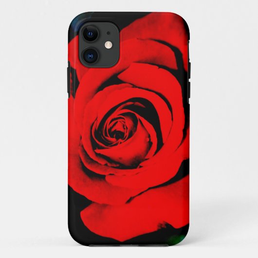Deep Red Rose Case-Mate iPhone Case (Achterkant)