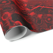 Deep Red Rose Design Cadeaupapier (Rol Hoek)
