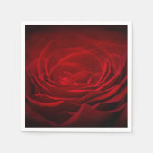 Deep Red Rose Servet (Voorkant)
