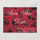 Deep Red Roses Red het Date Briefkaart (1) (Voorkant)