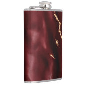 Deep Red Southwest Koeienhuid Heupfles (Rechts)