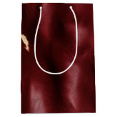 Deep Red Southwest Koeienhuid Medium Cadeauzakje (Voorkant)