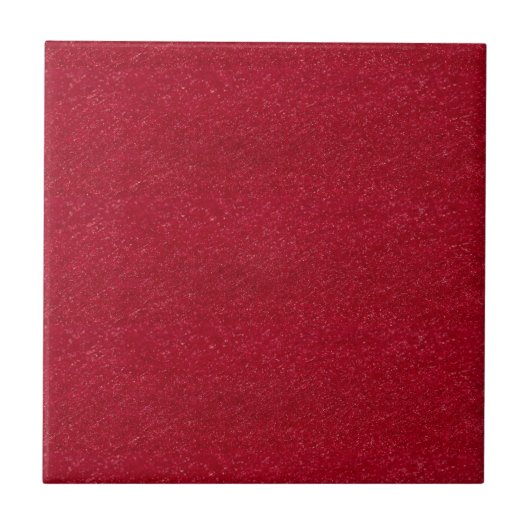 Deep Red Velvet Texture Keramische Tegel Style 2 Tegeltje (Voorkant)