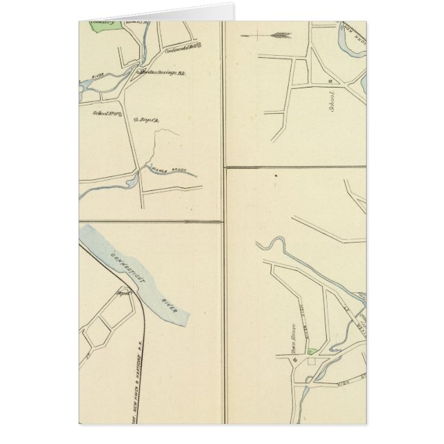 Deep River, Ivoryton, Center Brook, Essex (Voorkant)