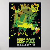 Deep Rock Galactic Fanart Artwork Poster (Voorkant)