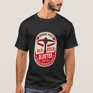 Deep Rock Galactic Red Rock Blaster Beer T-shirt