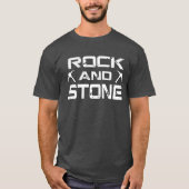 Deep Rock Galactic - Rock & Stone Fan gemaakt ontw T-shirt (Voorkant)