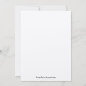 Deep Roots Jwish Wedding Invitation Kaart (Achterkant)