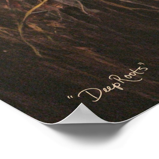 "Deep Roots" originele kunst van Beth Morrell post Poster (Hoek)