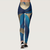 Deep royal blue leggings (Achterkant)