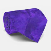 Deep Royal Paars Amethyst Stropdas (Opgerold)