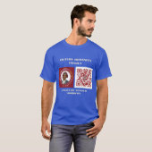 Deep royal t-shirt (Voorkant volledig)