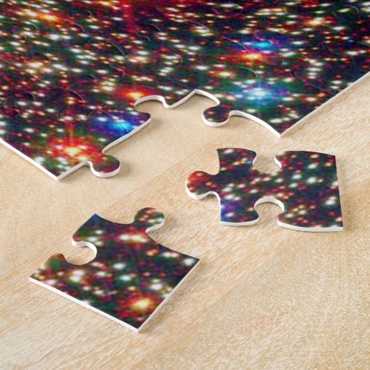 DEEP RUIMTE ZWARTE HOLE LEGPUZZEL (Zijkant)