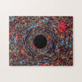 DEEP RUIMTE ZWARTE HOLE LEGPUZZEL (Horizontaal)