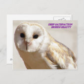 DEEP SATISFACTION BREEDT BEAUTY BRIEFKAART (Voorkant / Achterkant)