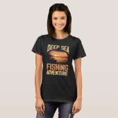 Deep Sea Fishing Adventure T-shirt (Voorkant volledig)