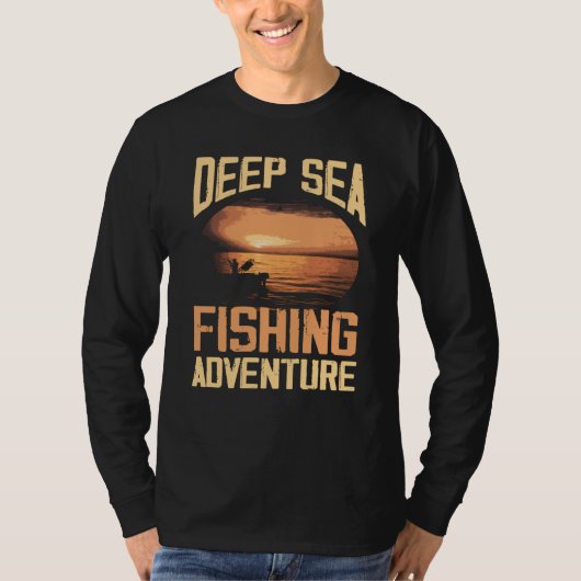 Deep Sea Fishing Adventure T-shirt (Voorkant)