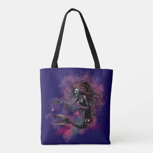 Deep Sea Mermaid Tote Bag (Achterkant)