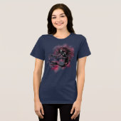 Deep Sea Mermaid Tri-Blend Shirt (Voorkant volledig)