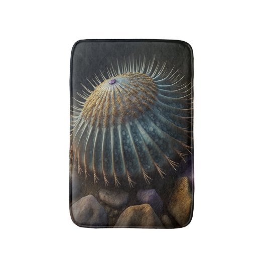 Deep Sea Urchin Badmat (Voorkant Verticaal)