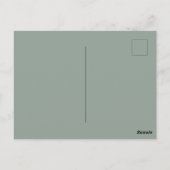 Deep Sea Urchin Briefkaart (Achterkant)