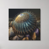 Deep Sea Urchin Canvas Afdruk (Voorkant)