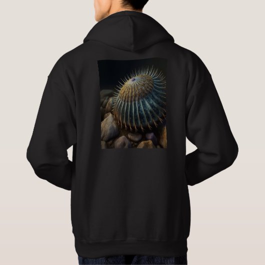 Deep Sea Urchin Hoodie (Achterkant)